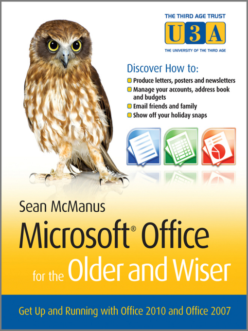Cover image for Microsoft Office for the Older and Wiser